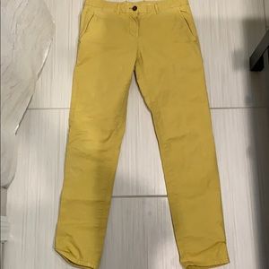 GAP Yellow Khaki Pants
